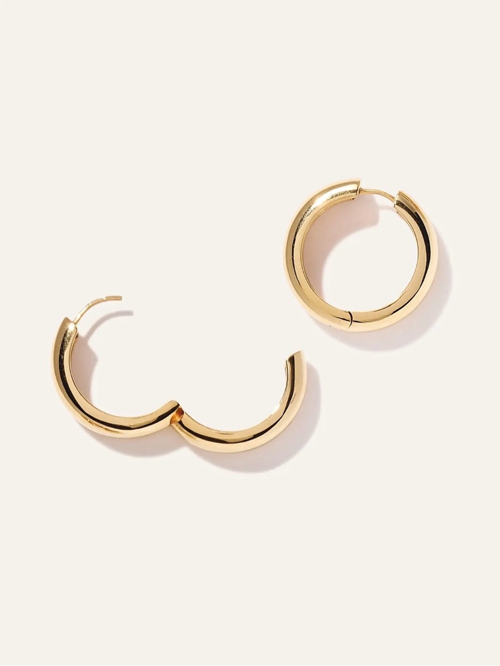 Quince Chunky Dome Hoops Large - Picture 6 of 11